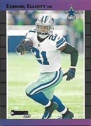 2019 Donruss Retro 1989 Ezekiel Elliott #RET-1 card