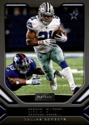2019 Panini Playbook Base Set Ezekiel Elliott #51 card