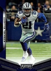 2019 Panini Playoff Base Set Ezekiel Elliott #98 card