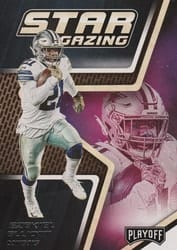 2019 Panini Playoff Star Gazing Ezekiel Elliott #4 card