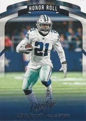 2019 Panini Prestige Honor Roll Ezekiel Elliott #HR-EE card