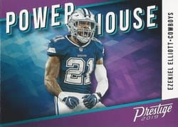 2019 Panini Prestige Power House Ezekiel Elliott #PH-EE card