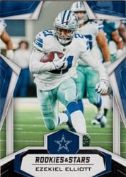 2019 Panini Rookies & Stars Base Set Ezekiel Elliott #17 card