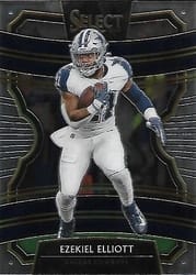 2019 Panini Select Base Set Ezekiel Elliott #74 card