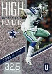 2019 Panini Unparalleled High Flyers Ezekiel Elliott #HF-EE card