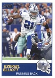 2019 Score Base Set Ezekiel Elliott #164 card