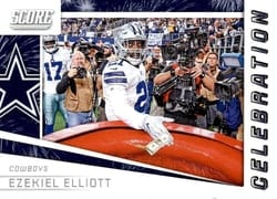 2019 Score Celebration Ezekiel Elliott #C-2 card