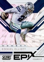 2019 Score Epix Moment Ezekiel Elliott #EM-9 card