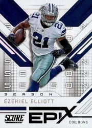2019 Score Epix Season Ezekiel Elliott #ES-9 card
