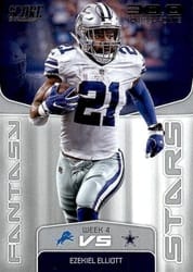 2019 Score Fantasy Stars Ezekiel Elliott #FS-17 card