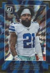 2020 Donruss Elite Series Ezekiel Elliott #ES-EE card