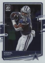2020 Donruss Optic Base Set Ezekiel Elliott #30 card