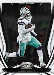 2020 Panini Certified Base Set Ezekiel Elliott #100 card