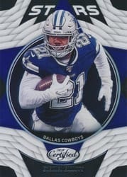 2020 Panini Certified Stars Ezekiel Elliott #CS-EE card