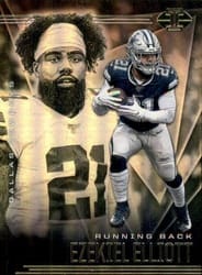 2020 Panini Illusions Base Set Ezekiel Elliott #60 card