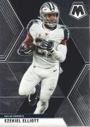 2020 Panini Mosaic Base Set Ezekiel Elliott #60 card