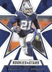 2020 Panini Rookies & Stars Base Set Ezekiel Elliott #51 card