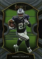 2020 Panini Select Base Set Ezekiel Elliott #10 card