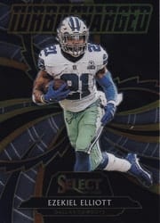 2020 Panini Select Turbocharged Ezekiel Elliott #T3 card