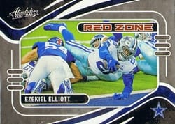 2021 Panini Absolute Red Zone Ezekiel Elliott #8 card