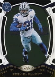2021 Panini Certified Base Set Ezekiel Elliott #53 card