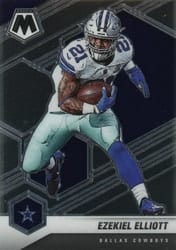 2021 Panini Mosaic Base Set Ezekiel Elliott #60 card