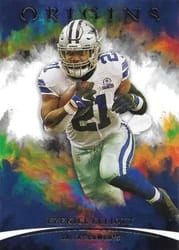 2021 Panini Origins Base Set Ezekiel Elliott #27 card
