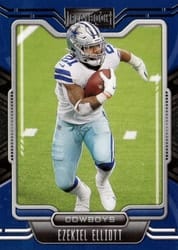 2021 Panini Playbook Base Set Ezekiel Elliott #23 card