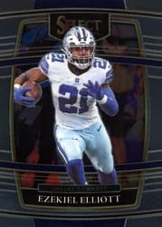 2021 Panini Select Base Set Ezekiel Elliott #11 card