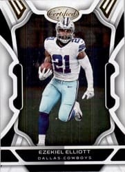 2022 Panini Certified Base Set Ezekiel Elliott #27 card