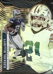 2022 Panini Illusions Base Set Ezekiel Elliott #25 card
