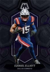 2024 Panini Mosaic Base Set Ezekiel Elliott #58 card