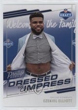 2024 Panini Prestige Dress to Impress NFL Draft Ezekiel Elliott #DTI-EZE card