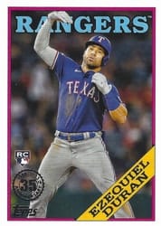 2023 Topps 1988 Topps Baseball (Series 1) Ezequiel Duran #T88-25 card