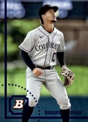 2022 Bowman Heritage Prospects Ezequiel Tovar #BHP-6 card