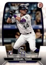 2023 Bowman Base Set Ezequiel Tovar #15 card