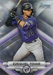 2023 Bowman Sterling Base Set Ezequiel Tovar #BSR-39 card