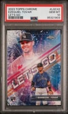2023 Topps Chrome Let's Go! Ezequiel Tovar #LGC-42 card