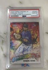 2023 Topps Chrome Logofractor Edition Future Stars Autographs Ezequiel Tovar #FSA-ET card