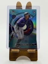 2023 Topps Finest Ezequiel Tovar Refractor #80 card