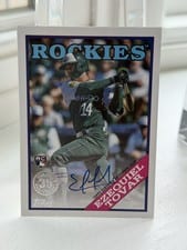 2023 Topps Update 1988 Topps Baseball Autographs Ezequiel Tovar #88BAU-ET card