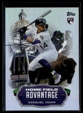 2023 Topps Update Home Field Advantage Ezequiel Tovar #HA-22 card