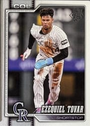 2026 Topps Base Set Ezequiel Tovar #136 card