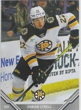 2025-26 Upper Deck AHL Base Set Fabian Lysell #35 card