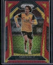 2020 Panini Prizm Premier League Fabio Silva #141 card