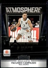2025-26 Panini Contenders EuroLeague Atmosphere Facundo Campazzo #13 card