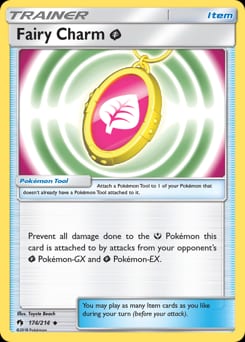 Lost Thunder Fairy Charm Grass #174 card