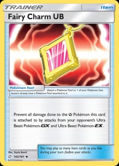 Team Up Fairy Charm UB #142 card