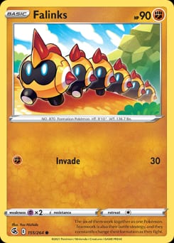 Fusion Strike Falinks #155 card