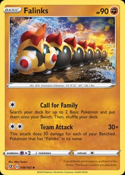 Rebel Clash Falinks #109 card